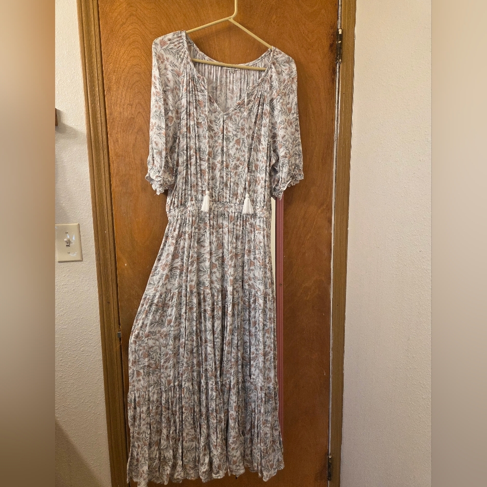 Angels Multicolor Maxi Dress